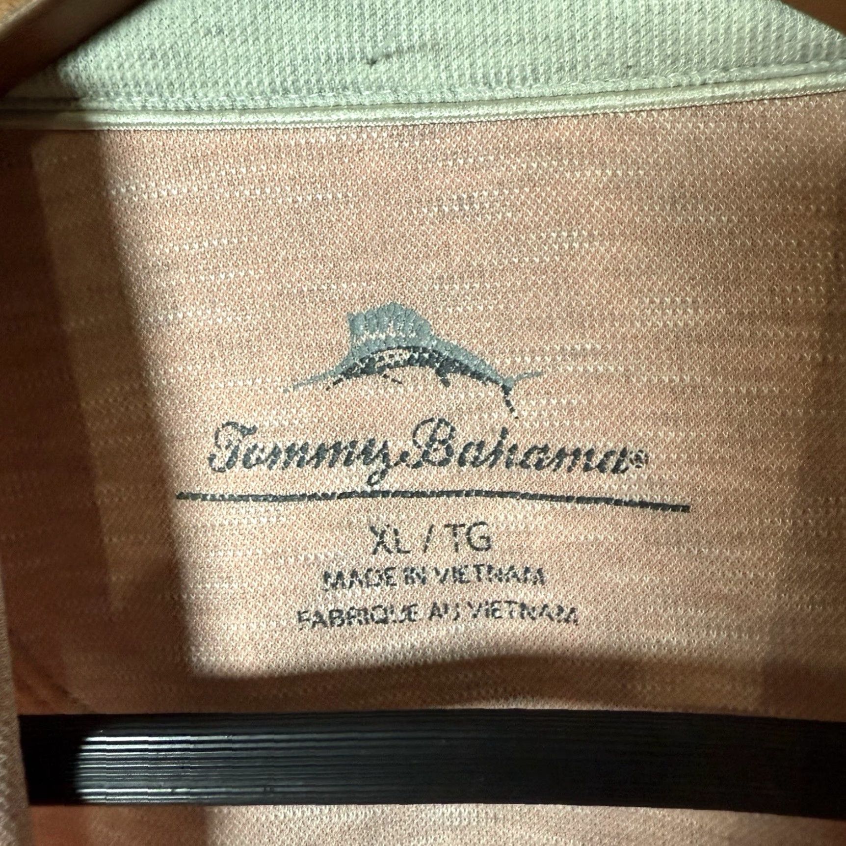 Tommy Bahama Tommy Bahama Pink Modal Blend Polo Shirt Mens XL Size Polo Men Pink Modal Knit Shirt Size US XL / EU 56 / 4 - 4 Thumbnail