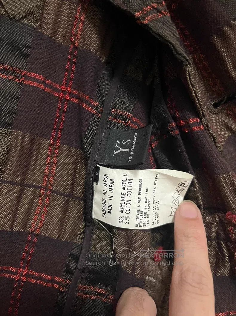 Yohji Yamamoto Yohji Yamamoto Gingham Jacket Size US L / EU 52-54 / 3 - 6 Thumbnail