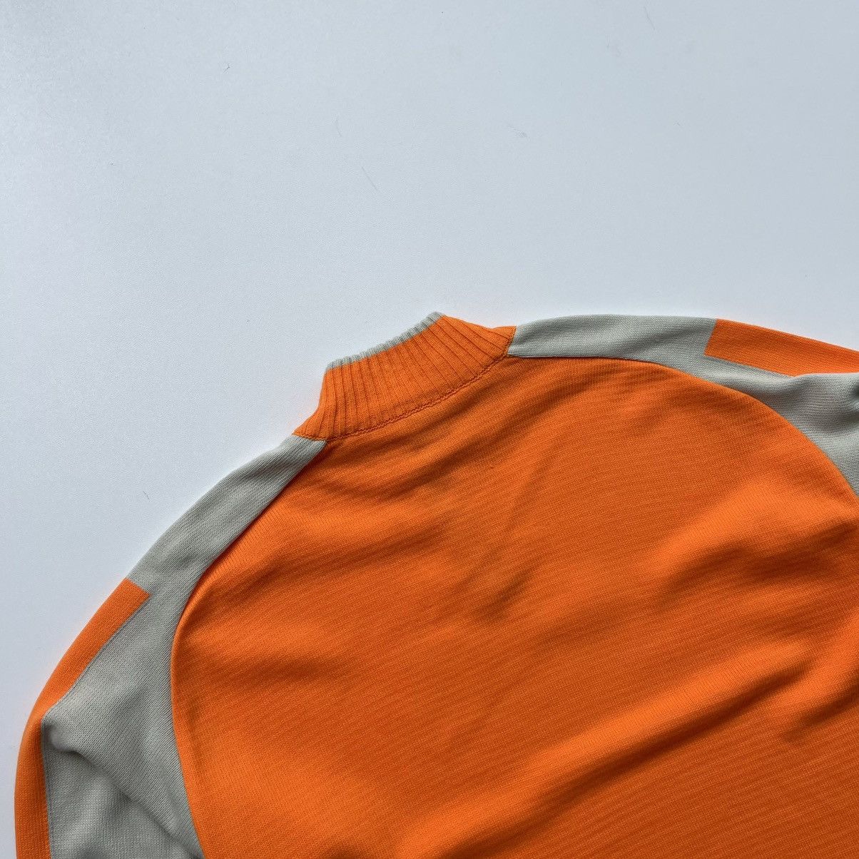 Diesel × Vintage Diesel Denim Division Vintage Half Zip Knit Sweater Orange Size US XL / EU 56 / 4 - 8 Thumbnail
