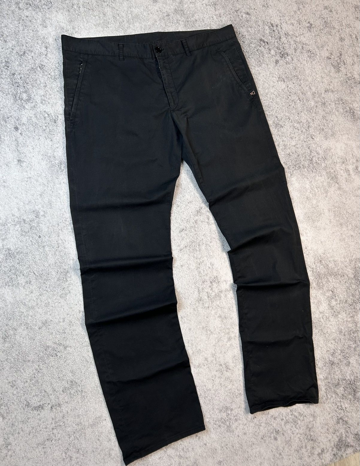 Prada Luxury PRADA MILANO Pants Chino Classic Cotton Grey Size US 36 / EU 52 - 2 Thumbnail