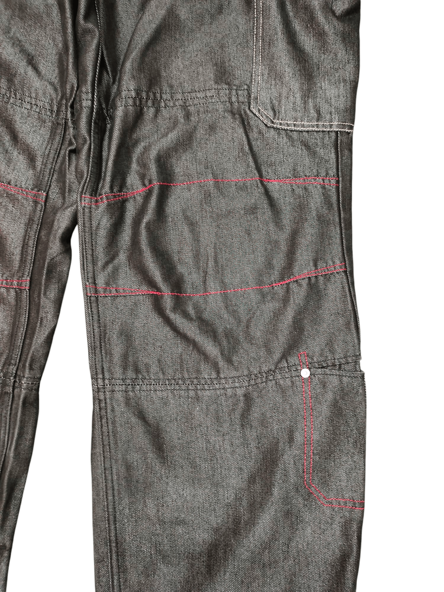 Pelle Pelle Baggy Jeans Transer Japan 8 Pocket Distress Denim Pants Jnco Size US 32 / EU 48 - 4 Thumbnail
