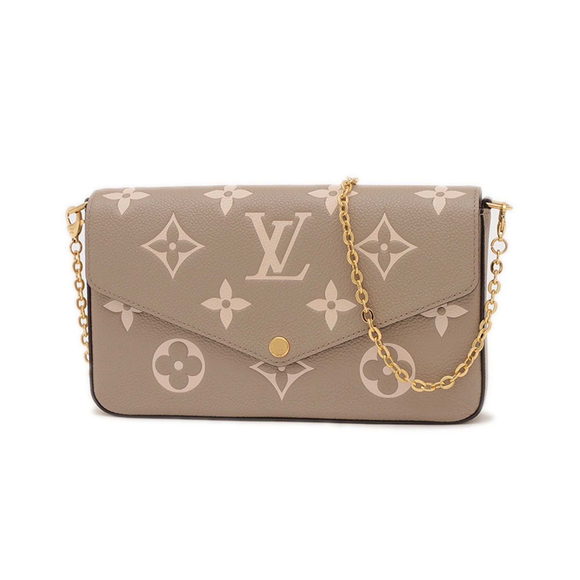 Louis Vuitton Monogram Empreinte Pochette Felicie Chain Shoulder Bag M69977, Women's