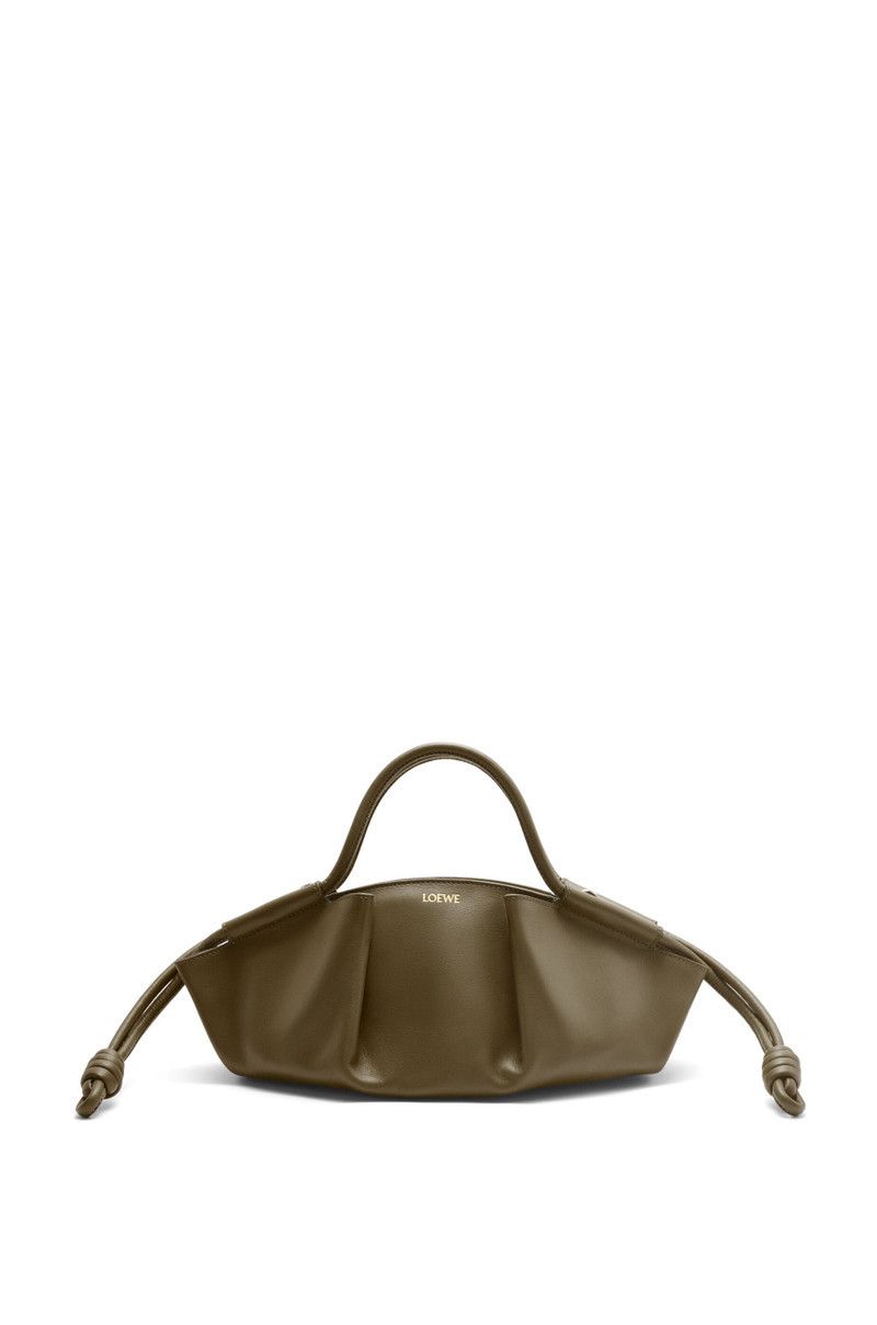 Loewe o1in1g0426 Size: OS/ Small Paseo Bag in Dark Khaki Green Size ONE SIZE - 1 Thumbnail