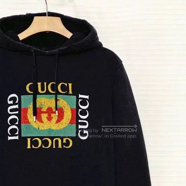Gucci Gucci Color Block Logo Print Men's Sweater. Size US L / EU 52-54 / 3 - 3 Thumbnail