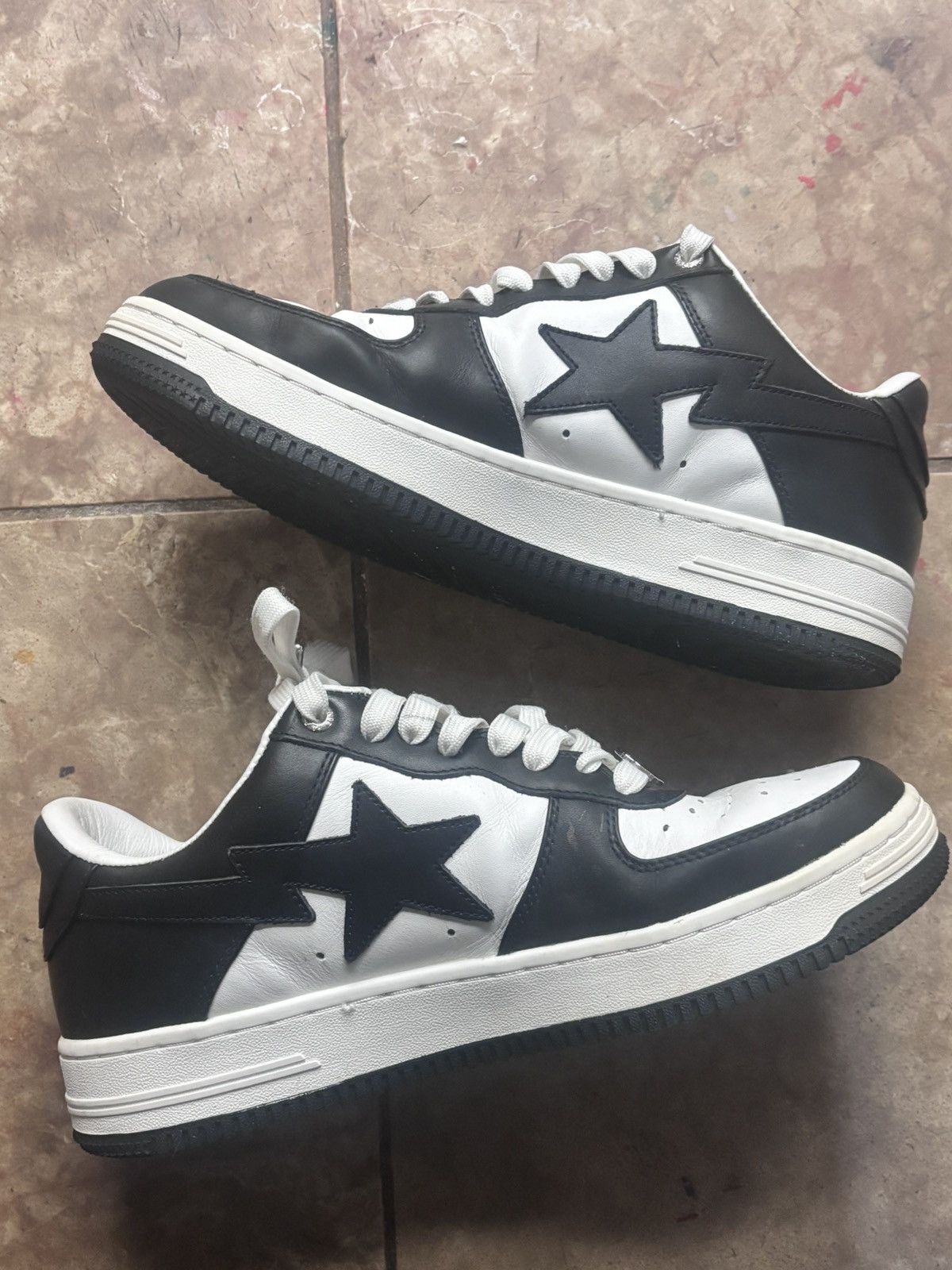 Bape bape sta black m2 low top sneaker Size US 10 / EU 43 - 2 Thumbnail