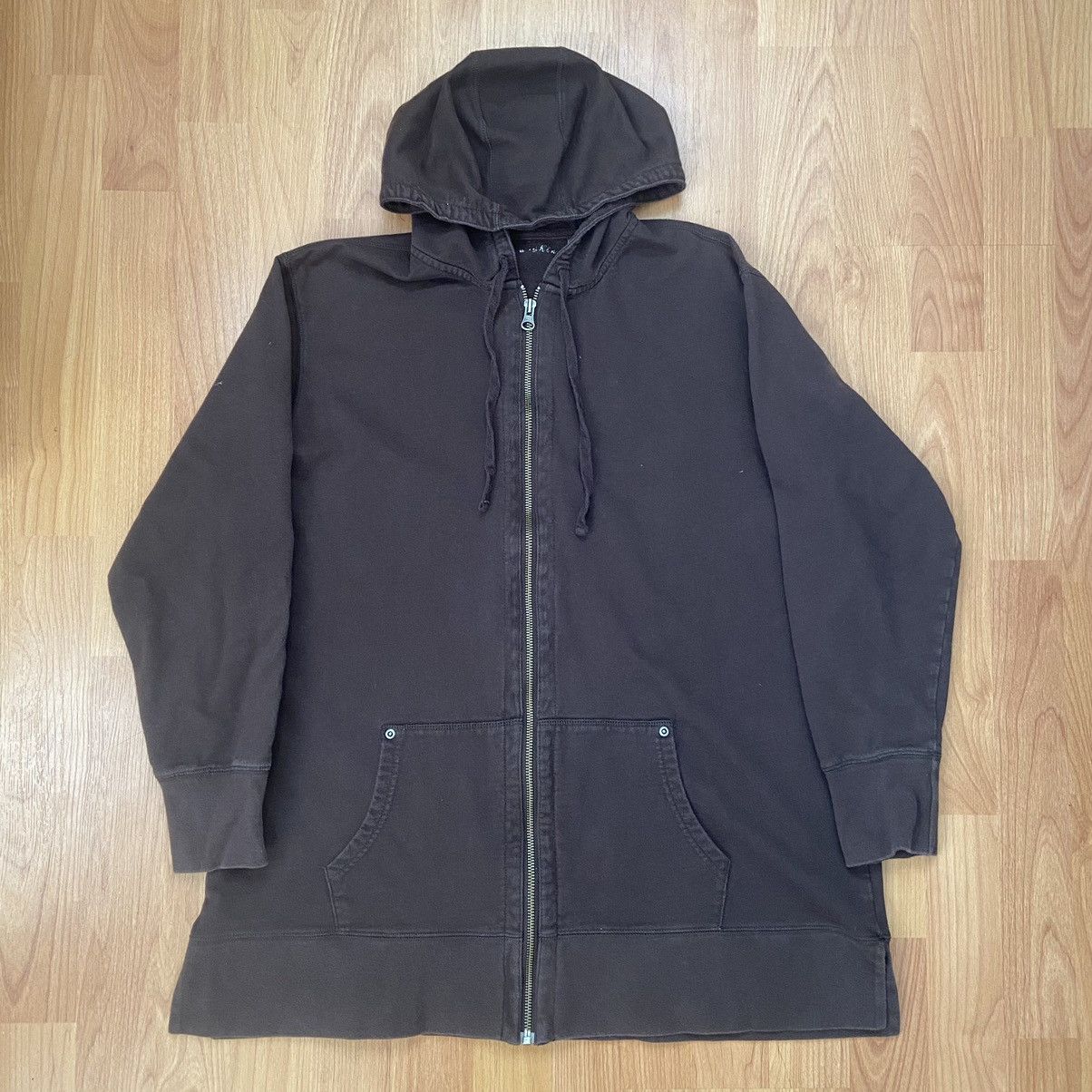 Other Women’s Faded Brown Zip Up Hoodie Sweatshirt Size XL Size XL / US 12-14 / IT 48-50 - 1 Thumbnail