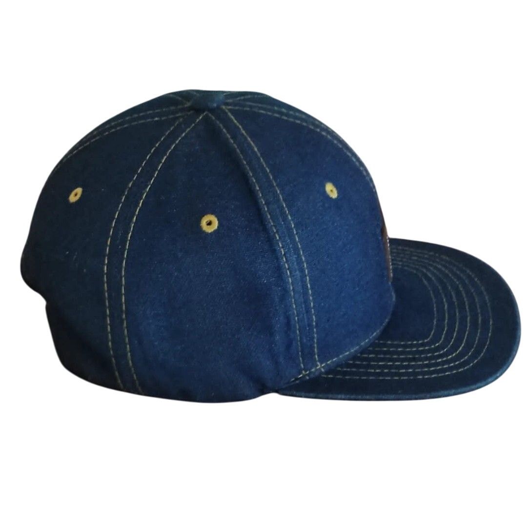 Undercover UDC Undercontrol Raw Denim Snapback Hat Size ONE SIZE - 3 Thumbnail