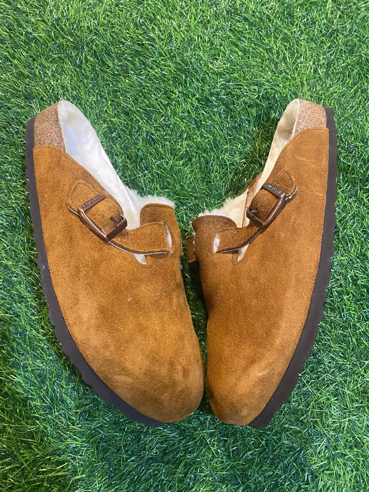 Birkenstock Birkenstock suede boston clogs leather mink shoes size 44 Size US 11 / EU 44 - 4 Thumbnail