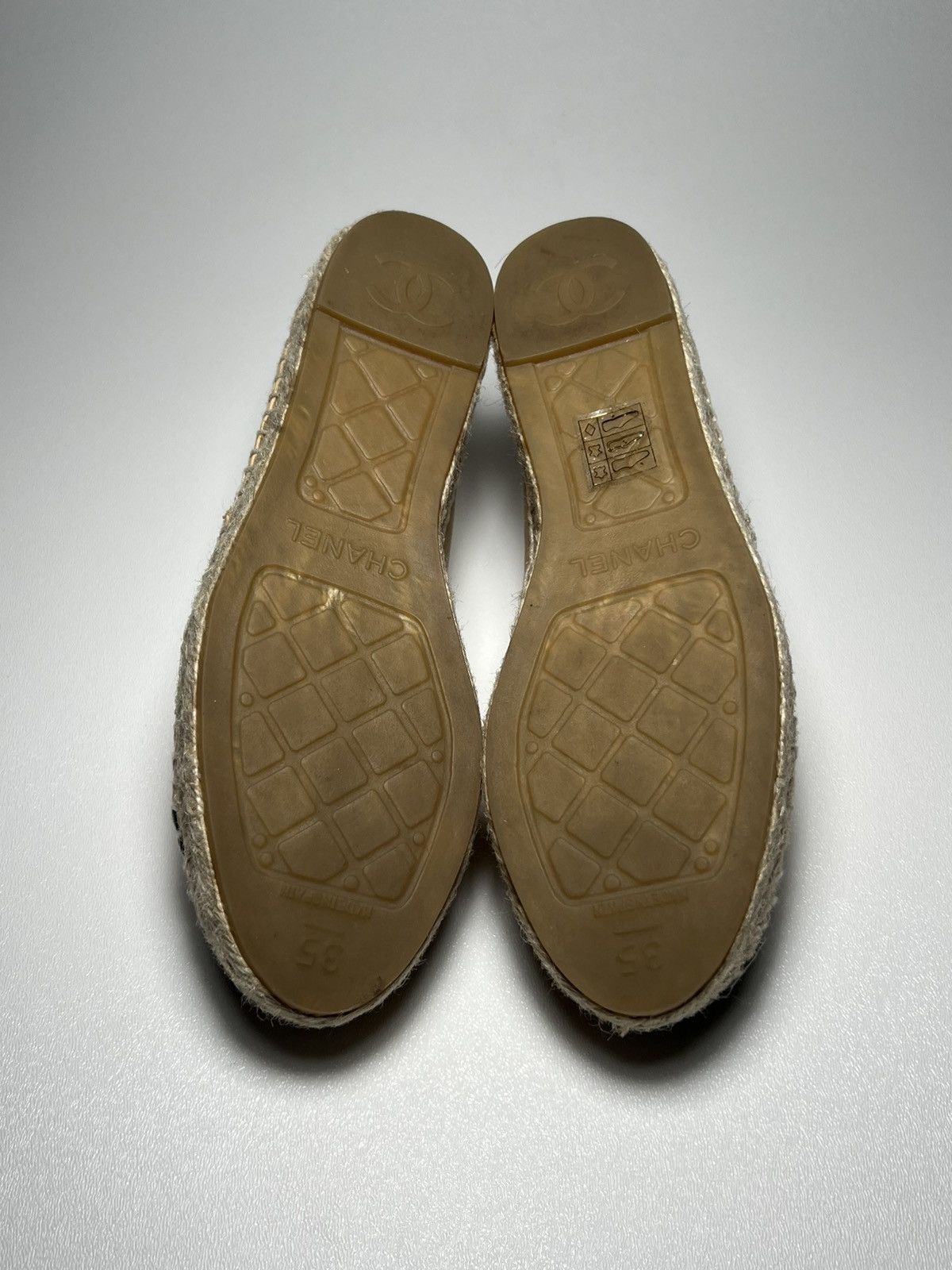 Chanel Chanel Espadrilles Beige Womens Size US 5 / IT 35 - 7 Thumbnail