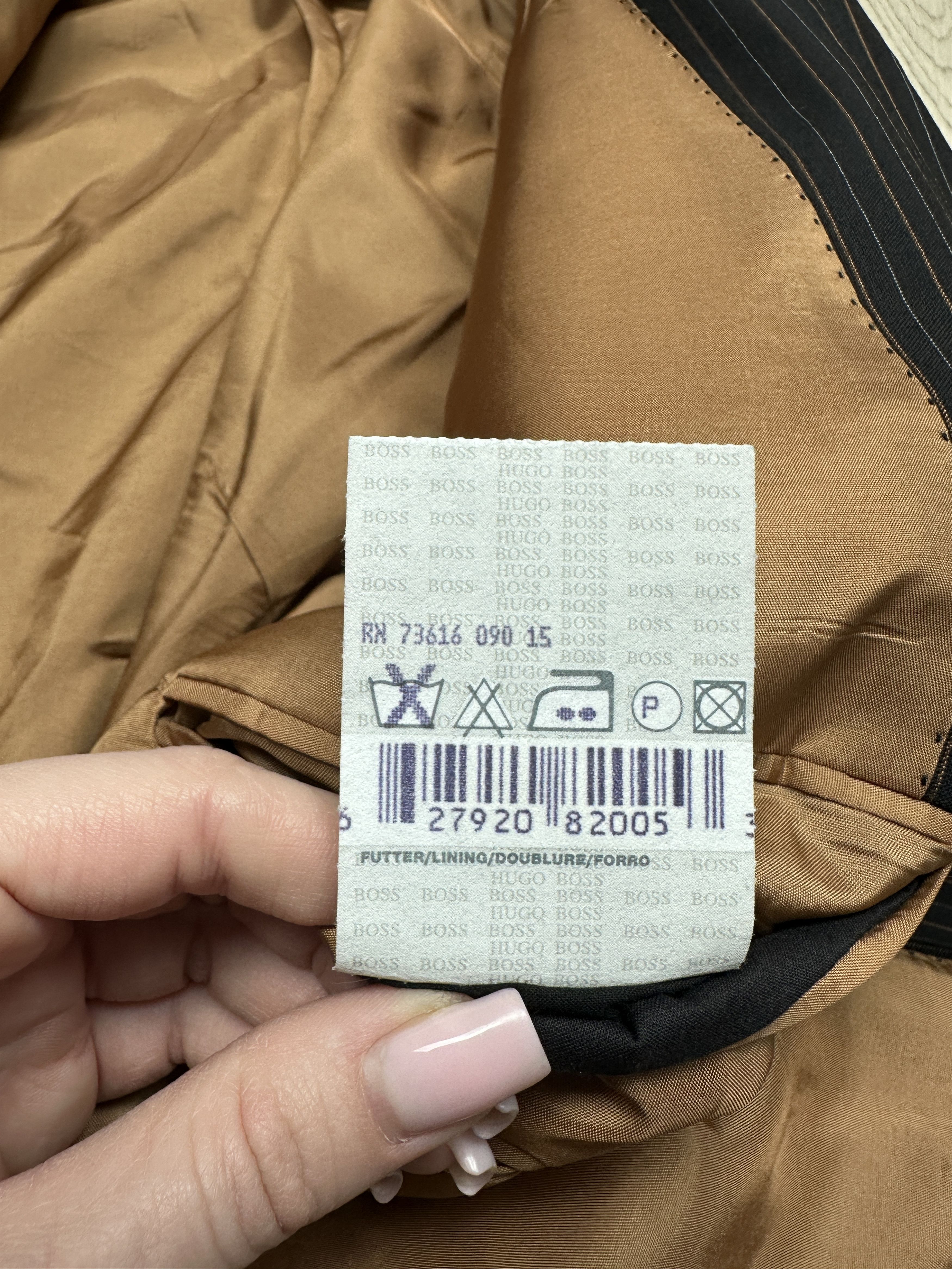 Hugo Boss Hugo Boss Scorsese Movie Wool Suit 3 Buttons Blazer + Pants Size 40L - 7 Thumbnail