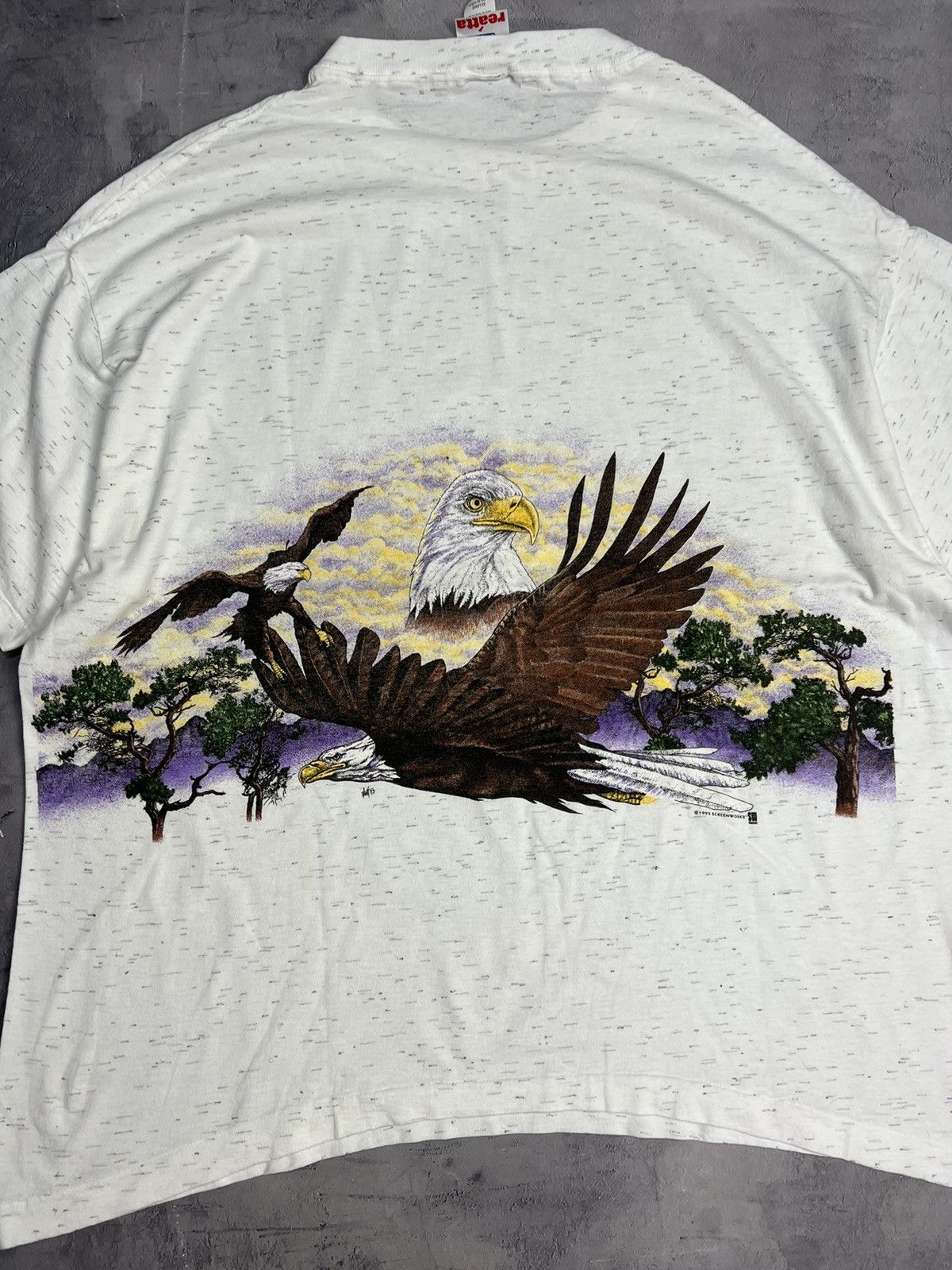 Vintage Vintage Animal Tee Alaska Screen Works Size US XXL / EU 58 / 5 - 6 Thumbnail