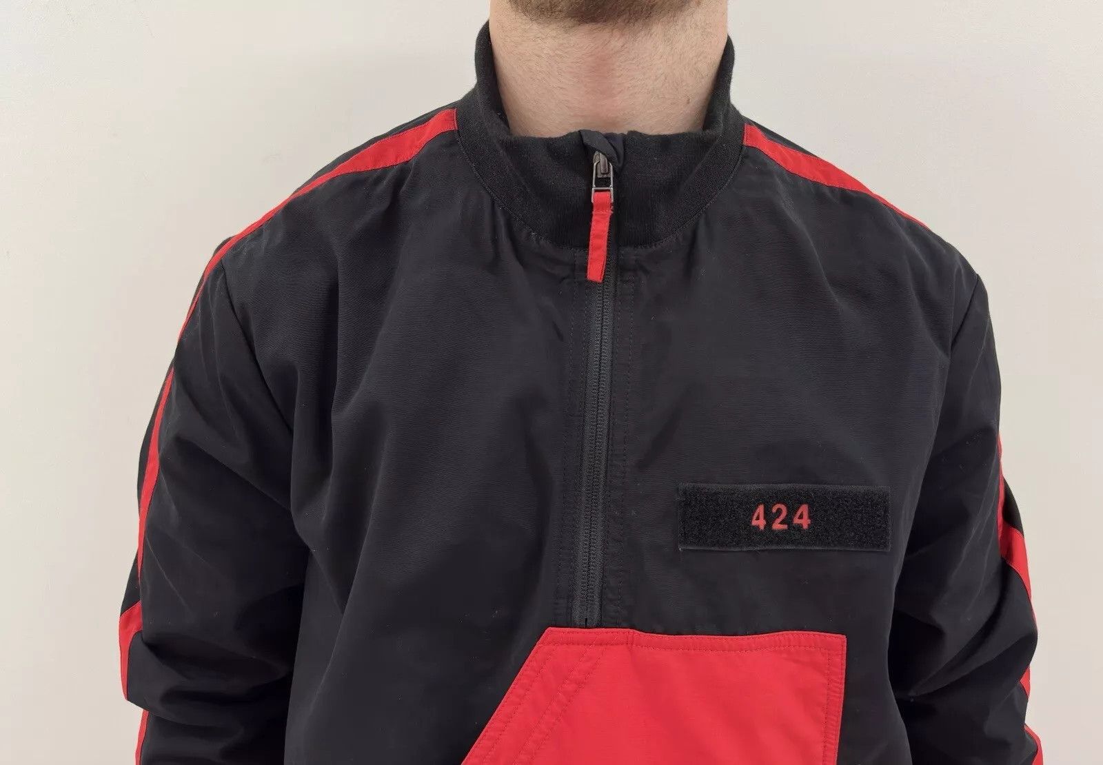 424 424 On Fairfax Newline Halo Men's Denmark Anorak Jacket Size US M / EU 48-50 / 2 - 2 Thumbnail