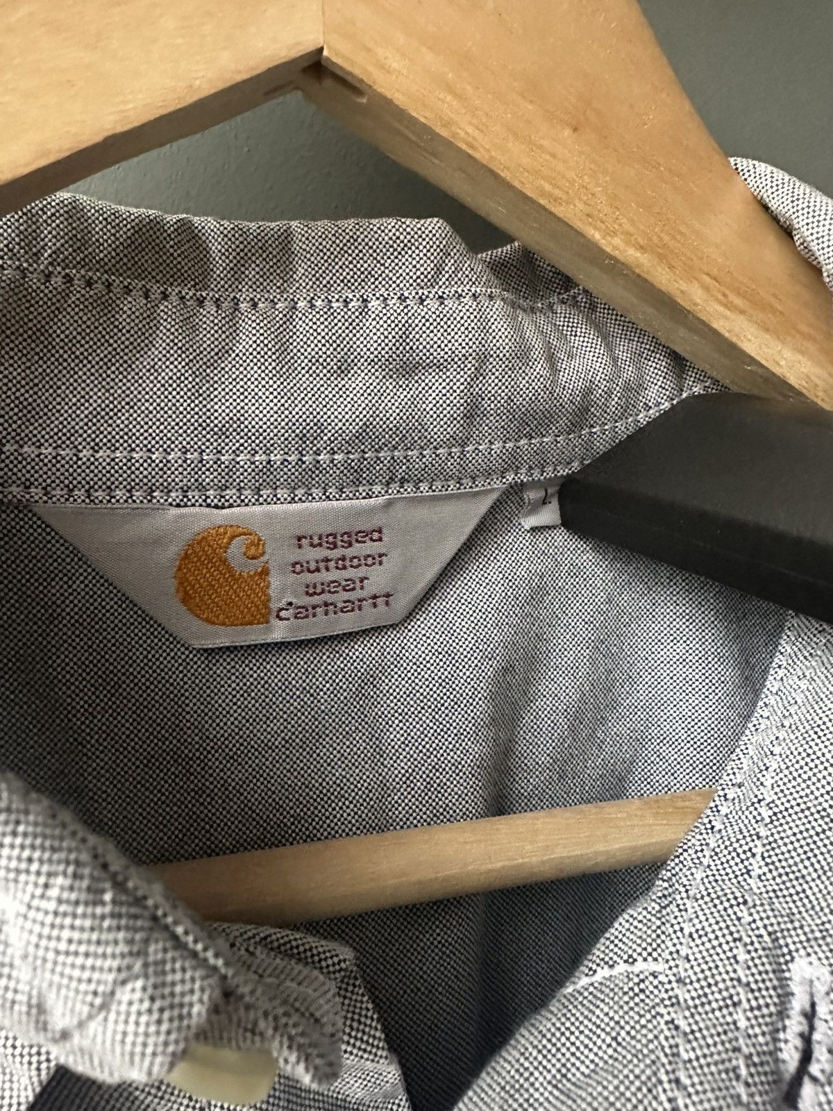 Carhartt Carhartt LS Oxford Cotton Shirt Size L Size US L / EU 52-54 / 3 - 3 Thumbnail