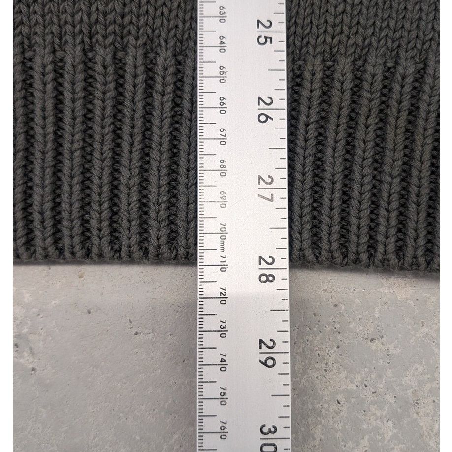 Jacquemus Jacquemus Heavy Weight Dark Gray & White knit sweater Size US XL / EU 56 / 4 - 4 Thumbnail