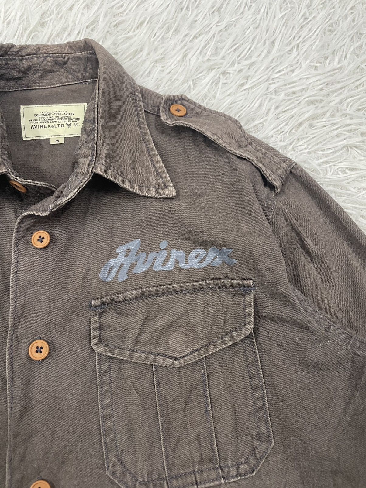 Avirex Dragon Printed Avirex Buttons Up Shirt/Jacket Size US M / EU 48-50 / 2 - 3 Thumbnail