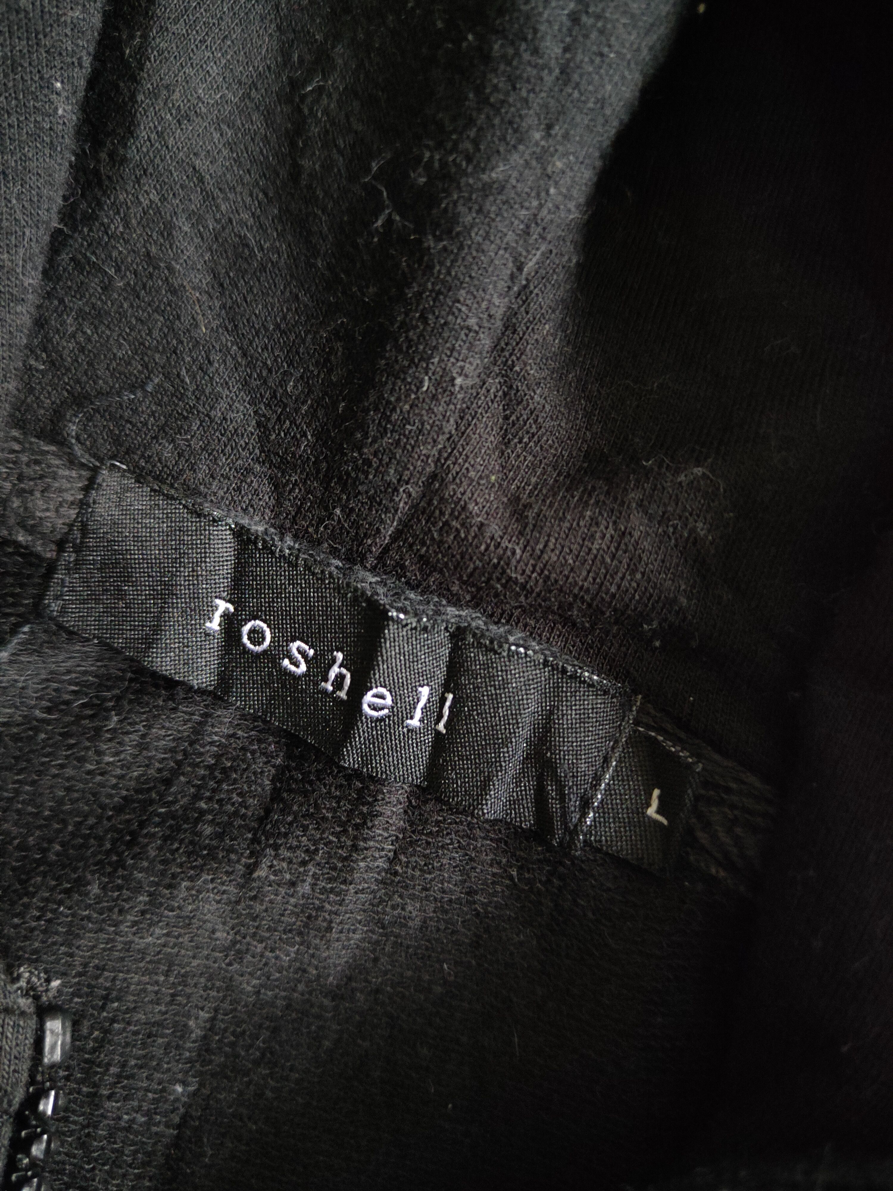 Japanese Brand Vintage Art by Roshell Black Hoodie Sweaters Size L / US 10 / IT 46 - 12 Thumbnail