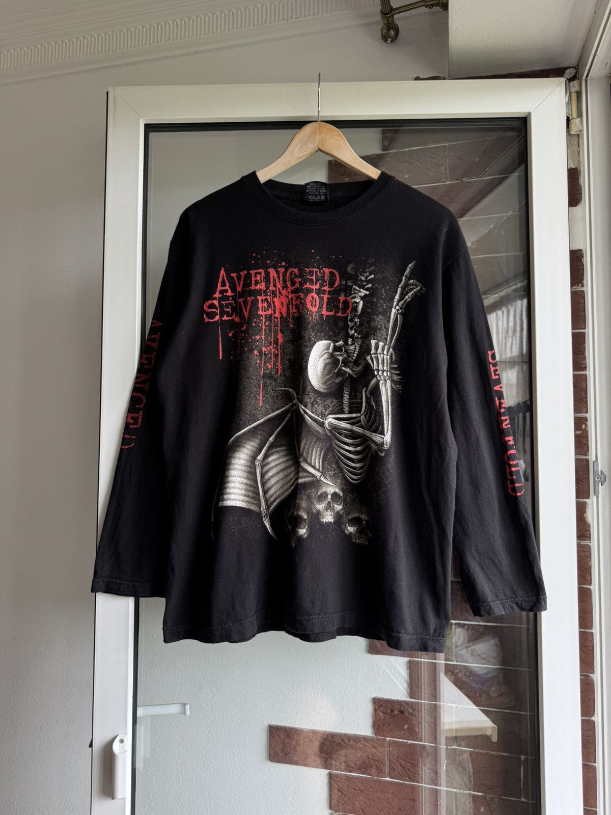 Band Tees Vintage Avenget Sevenfold Long Sleeve 0’s Size US L / EU 52-54 / 3 - 1 Thumbnail