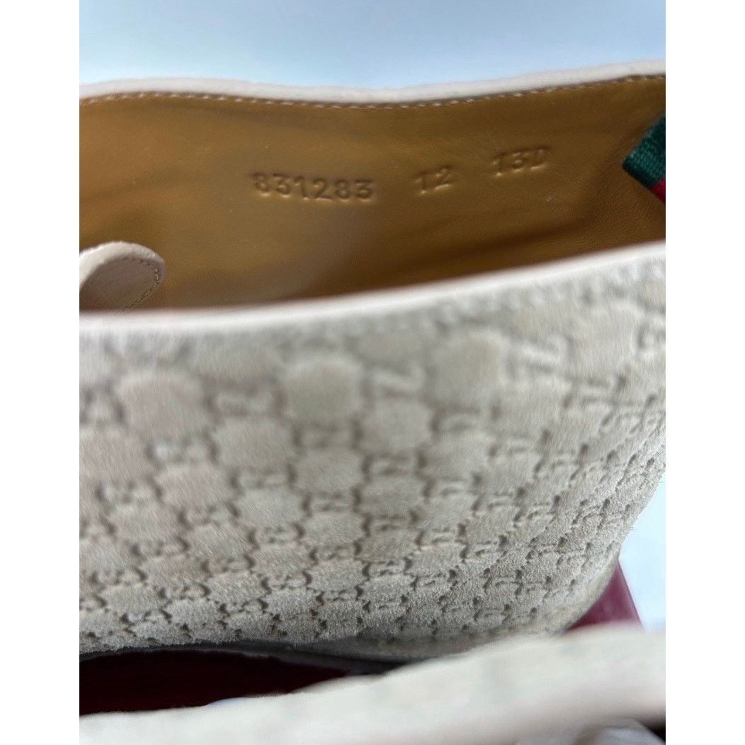 Gucci Men's Gucci suede GG embossed desert boots size 12 Size US 12.5 / EU 45-46 - 7 Thumbnail