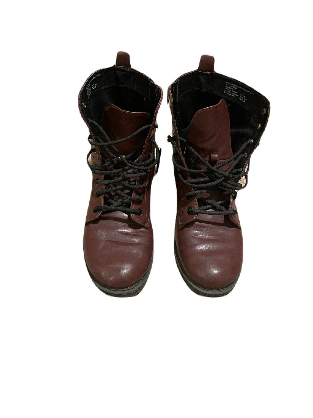 Other Brown Leather Lace-Up Boots Size US 9 / EU 42 - 1 Thumbnail