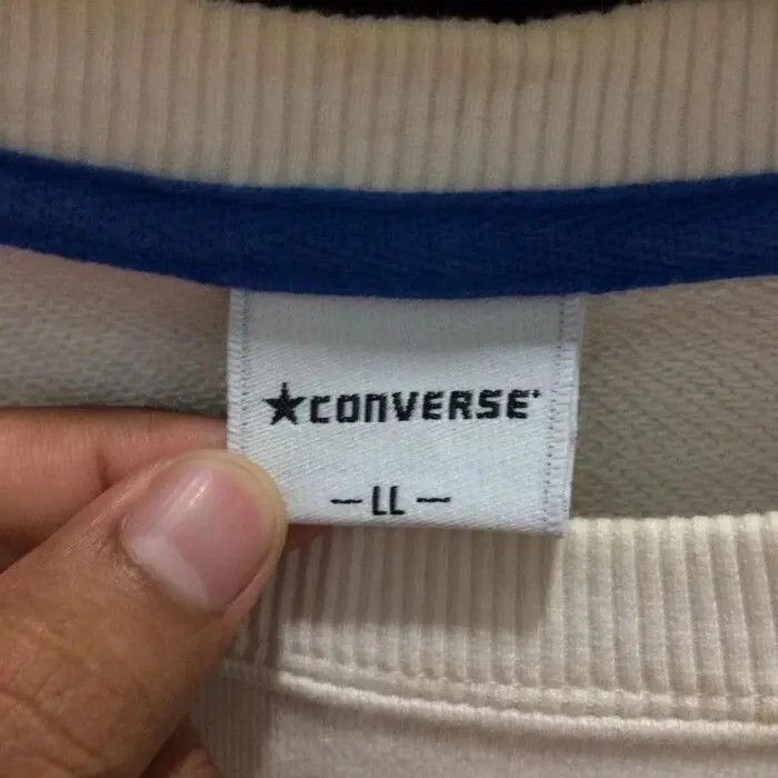 Converse × Vintage Converse Sweatshirt Size US L / EU 52-54 / 3 - 3 Thumbnail