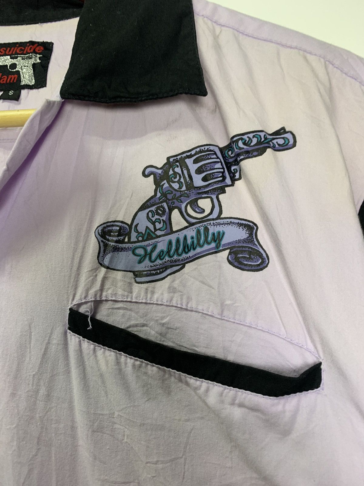 Japanese Brand × Vintage Vintage Suicide Glam button up Size US S / EU 44-46 / 1 - 8 Thumbnail