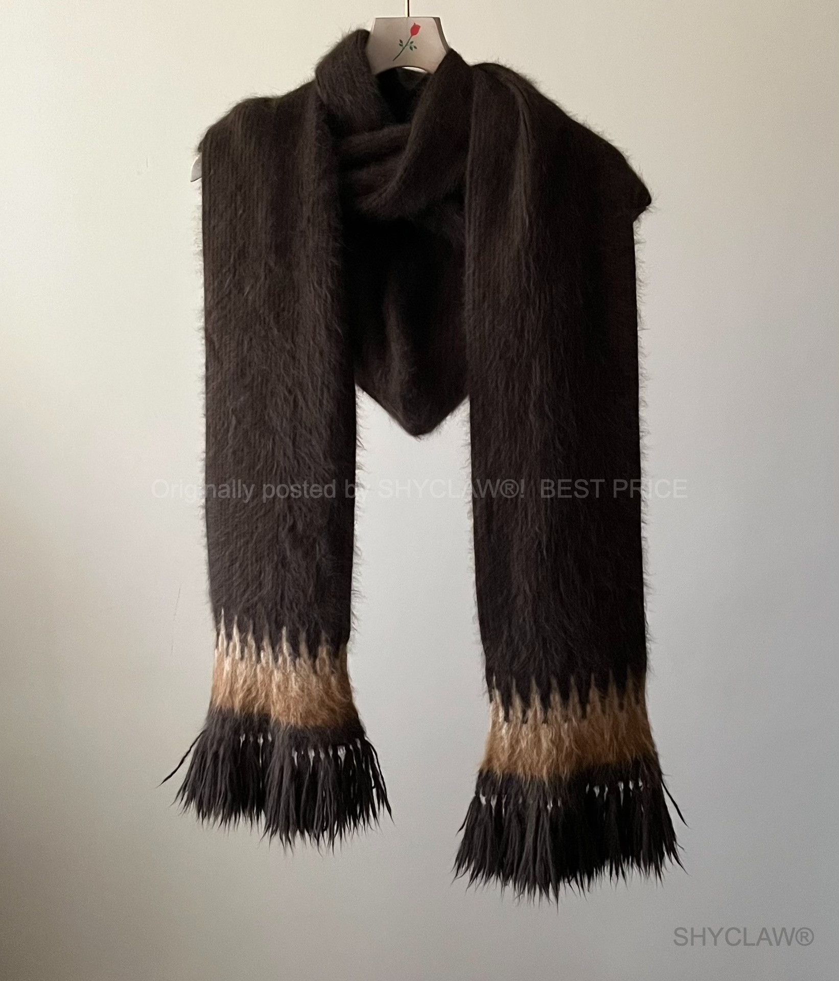 【NUMBER(N)INE】HOODED SCARF 02FW Number (N)ine × Takahiromiyashita The Soloist. Number (N)ine thin