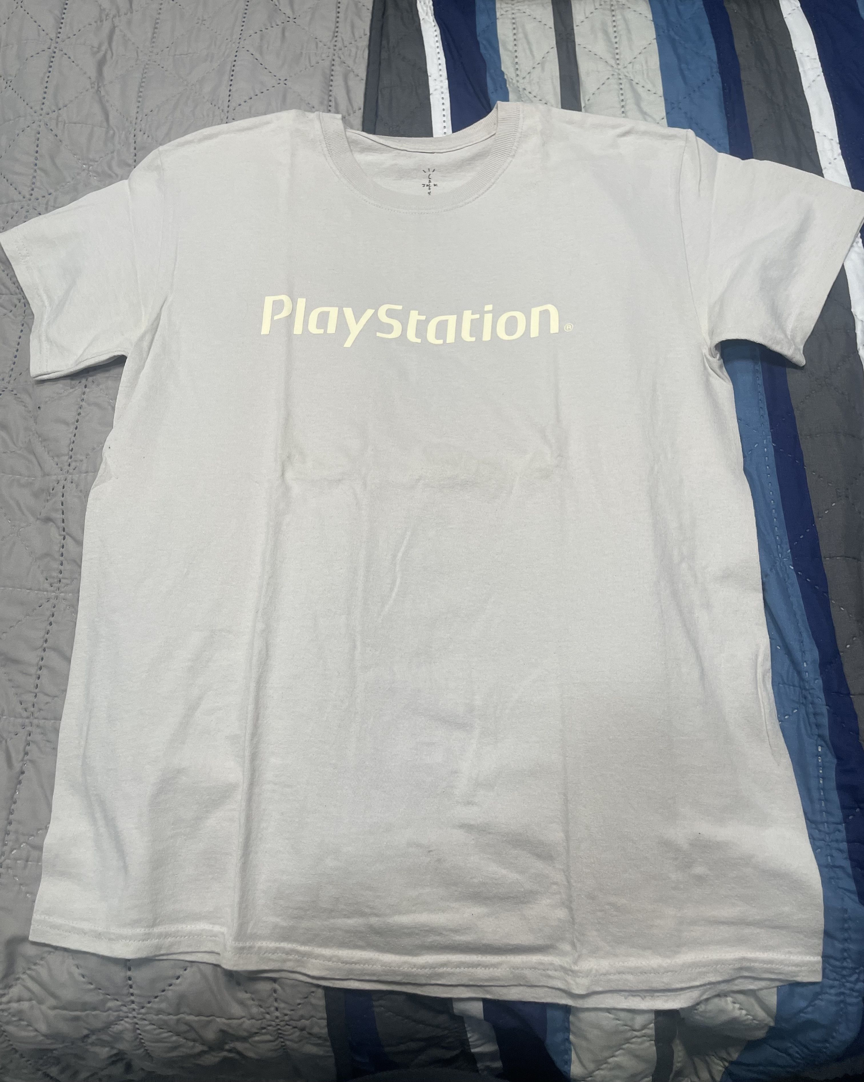 Playstation × Travis Scott Cactus jack x PlayStation cj logo collab t shirt Size US S / EU 44-46 / 1 - 1 Thumbnail