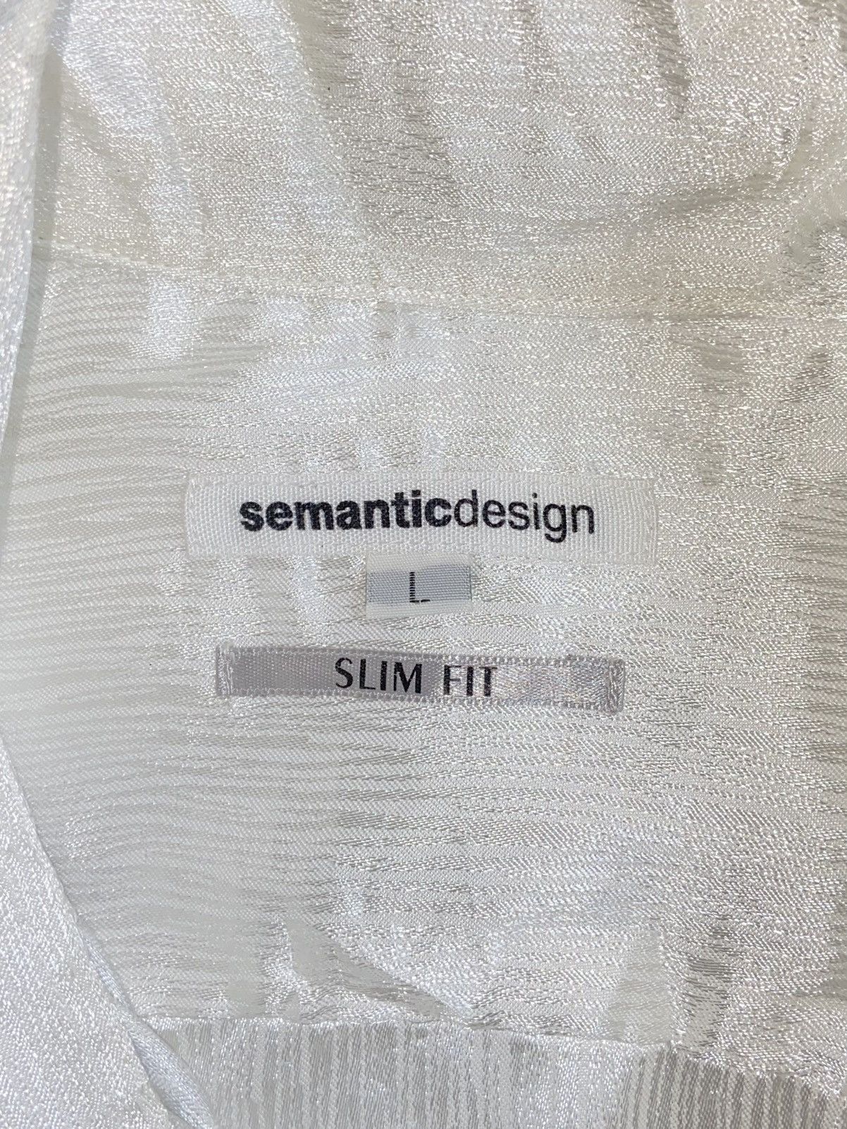 semanticdesign SEMANTIC DESIGN Slim Fit Shirt Size US S / EU 44-46 / 1 - 6 Thumbnail
