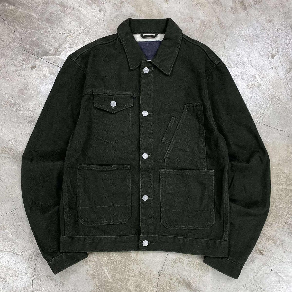 Japanese Brand Vintage Old Saints Co Utility Jacket Size US L / EU 52-54 / 3 - 1 Thumbnail