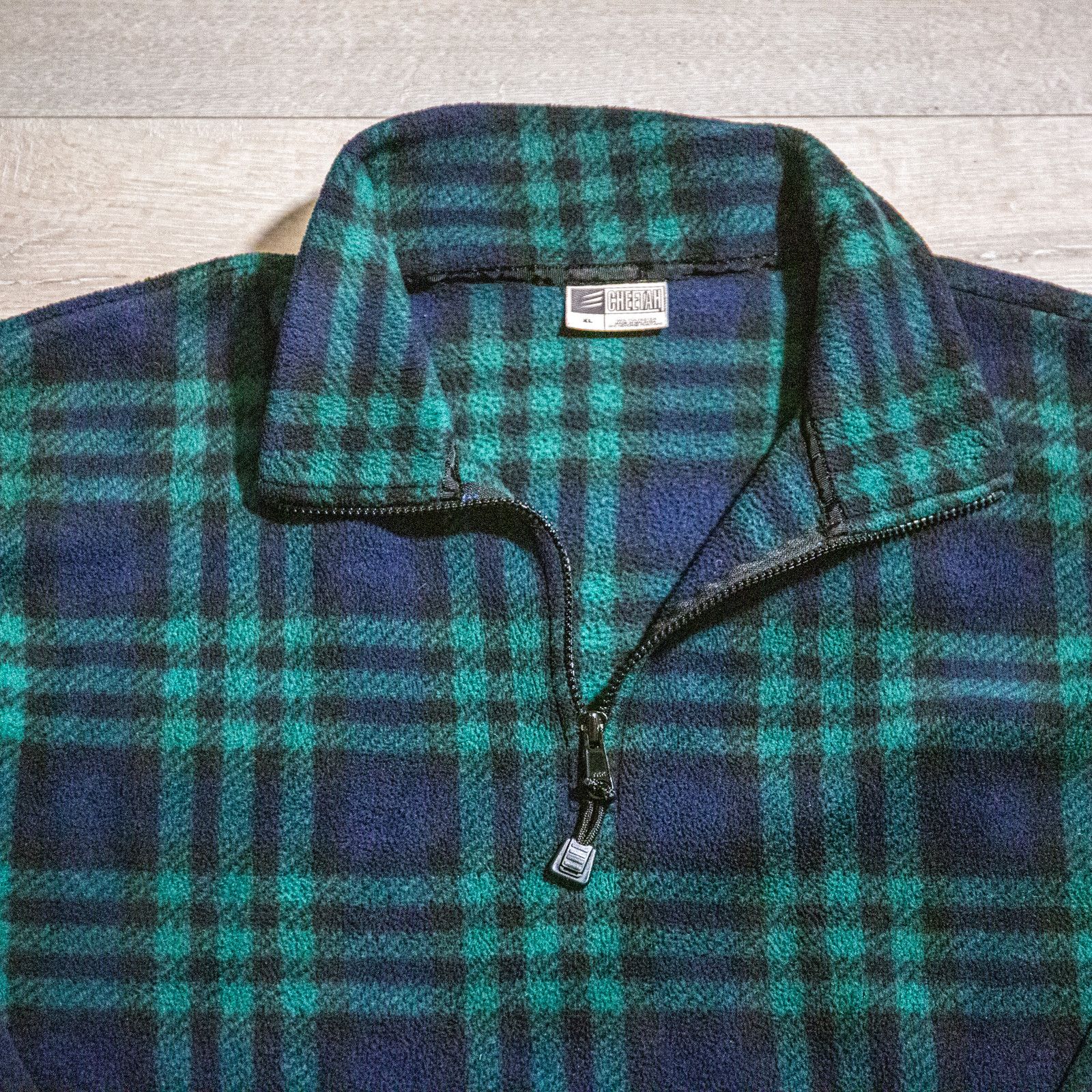 Flannel Cheetah Fleece Flannel Pull-Over Men's XL Size US XL / EU 56 / 4 - 2 Thumbnail
