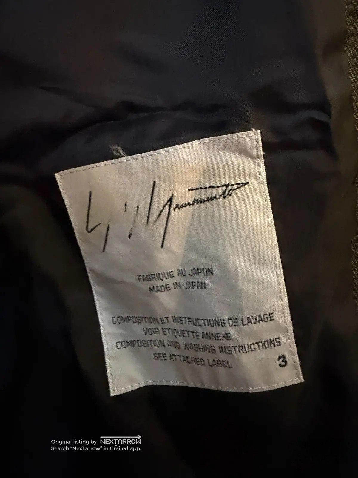 Yohji Yamamoto Yohji Yamamoto Runway Military Style Jacket LLLL24 Size US L / EU 52-54 / 3 - 3 Thumbnail
