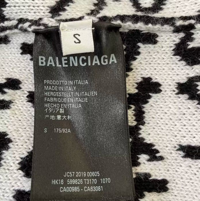 Balenciaga Balenciaga Straw Bullet Curtain Sweater2412-Nextarrow Size US S / EU 44-46 / 1 - 5 Thumbnail