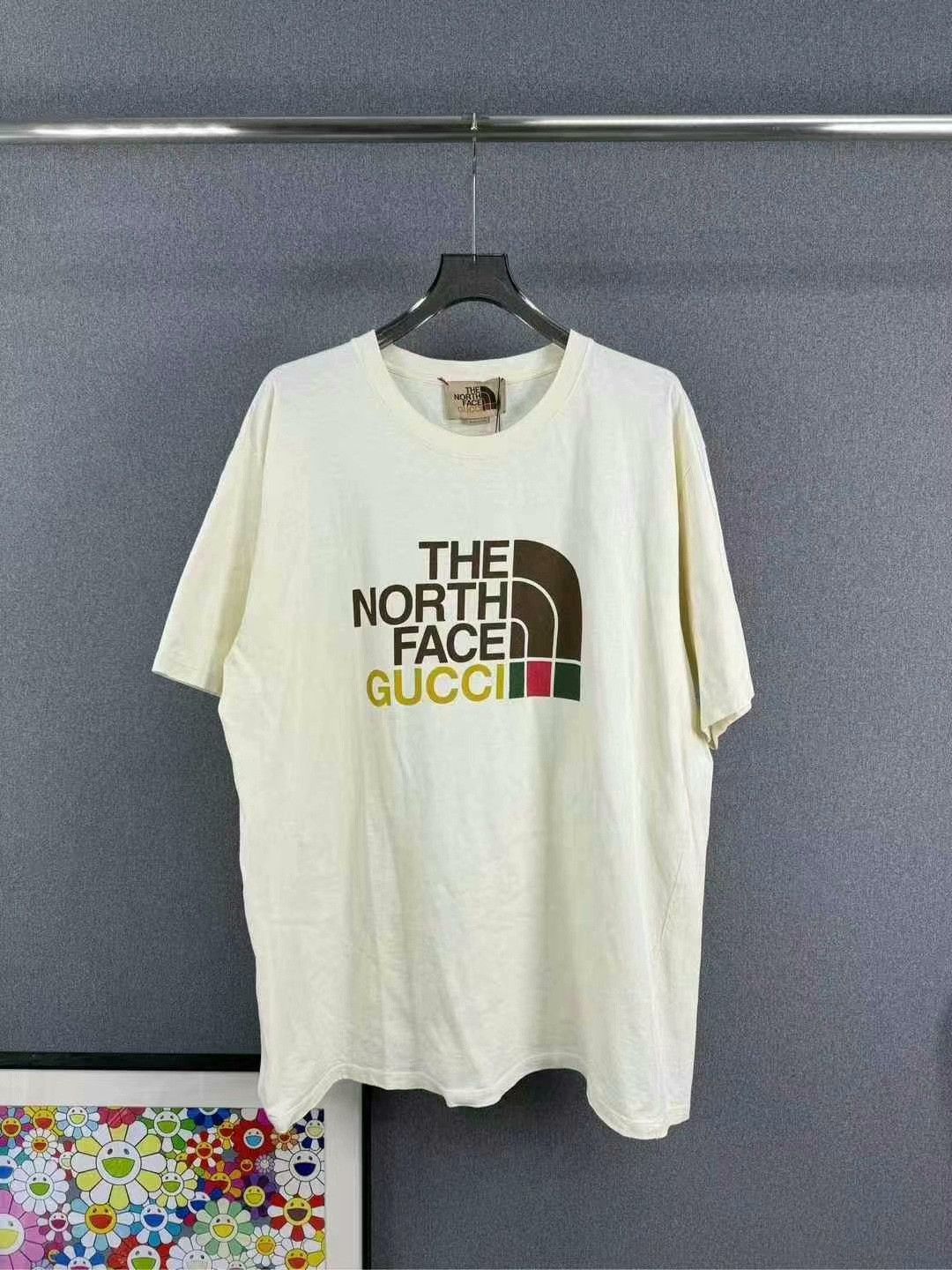 Gucci gucci x the north face printed t-shirt Size US XL / EU 56 / 4 - 1 Thumbnail