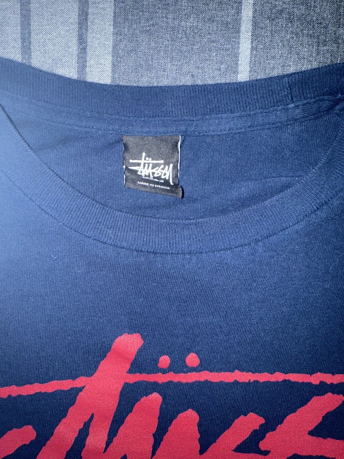 Stussy × Vintage STUSSY WORLD TOUR TEE Size US L / EU 52-54 / 3 - 4 Thumbnail