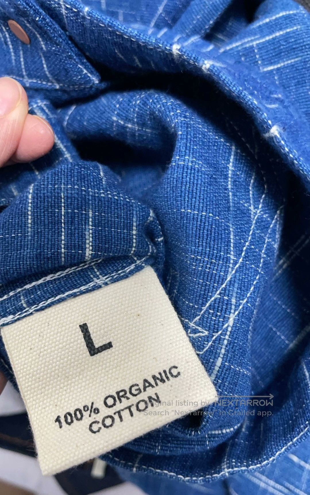 Storymfg Hand-Dyed Blue Jacket/, Men's — image 4 of 6