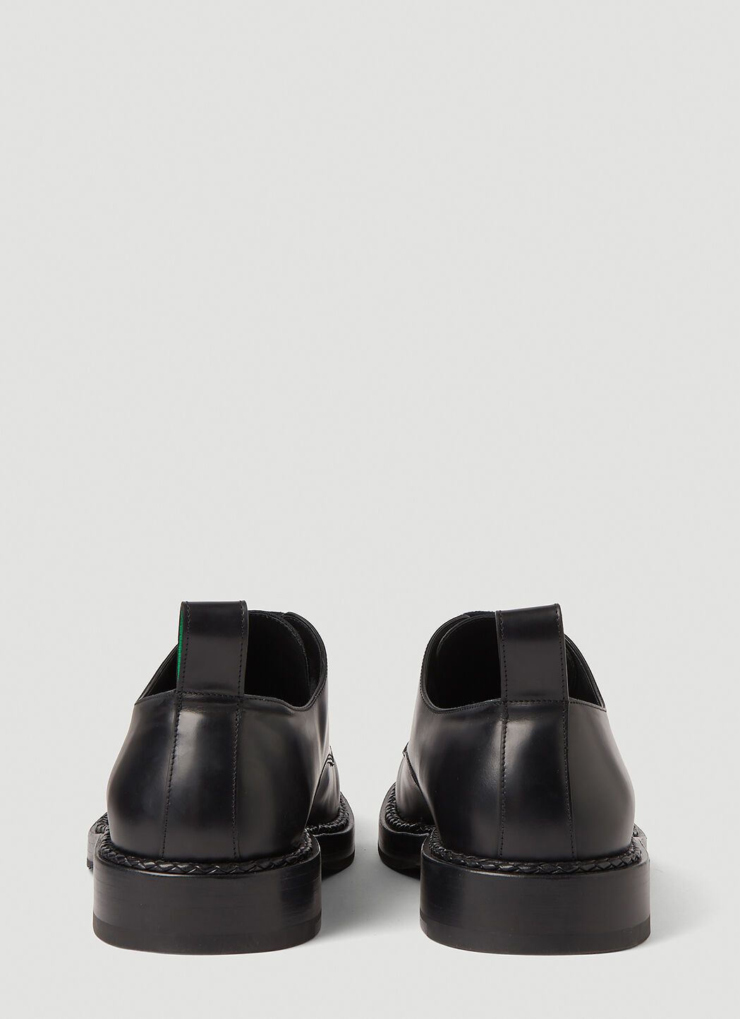 Bottega Veneta o1bcso1str0824 Strut Lace-Up Shoes in Black Size US 8 / EU 41 - 7 Thumbnail