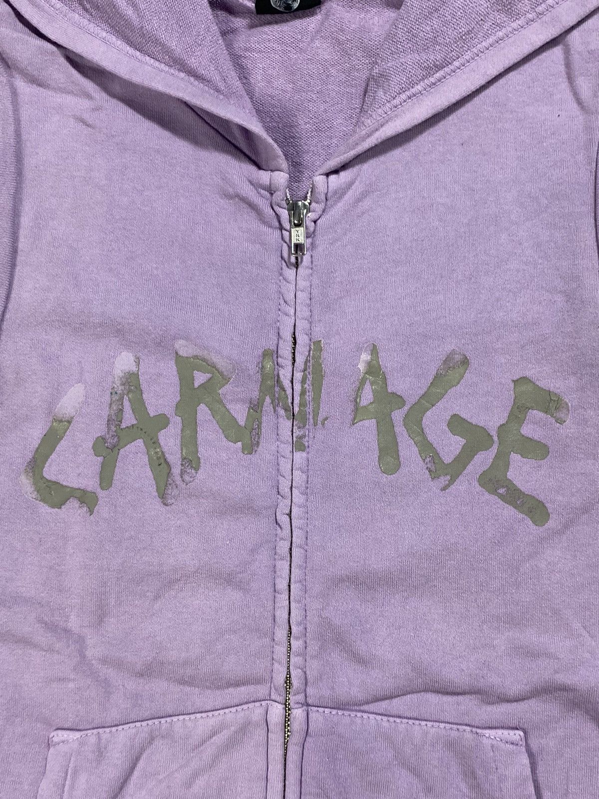 If Six Was Nine × Japanese Brand × Le Grande Bleu (L.G.B.) RNA Sweat carnage skull zip hoodie Size US L / EU 52-54 / 3 - 7 Thumbnail