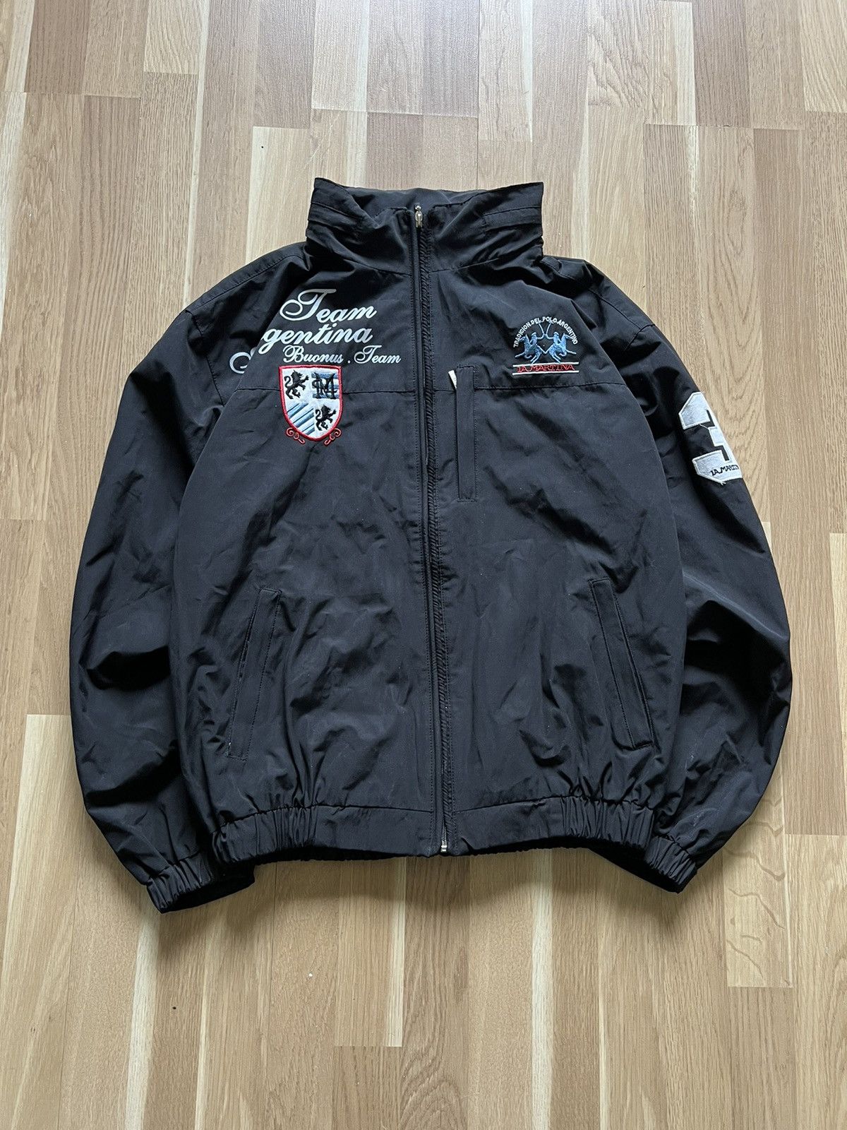 La Martina La martina vintage bomber jacket argentina big logo 2000s Size US L / EU 52-54 / 3 - 4 Thumbnail