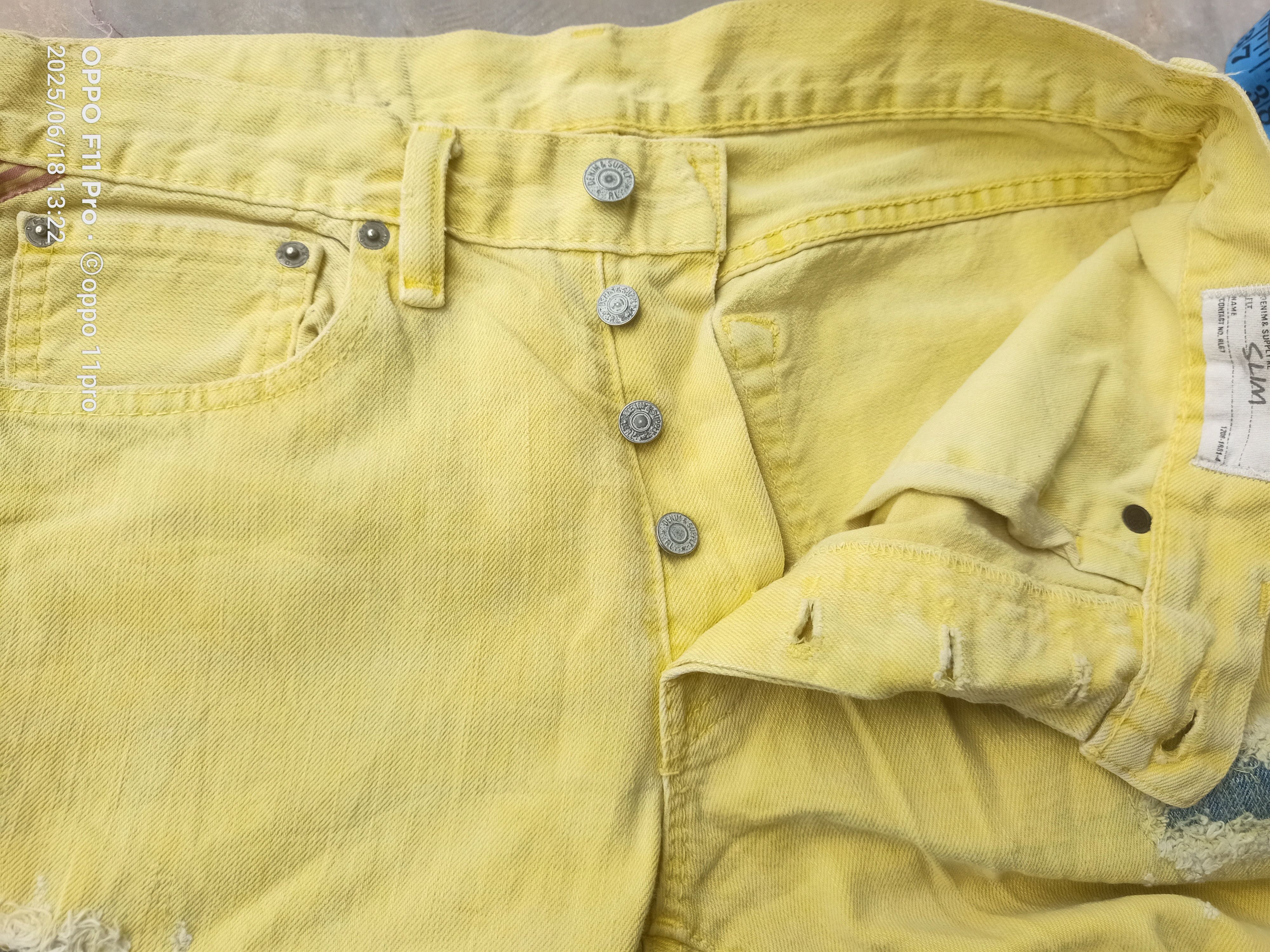 Polo Ralph Lauren × RRL Ralph Lauren Polo Ralph Lauren Denim Surpply Slim Men Cotton Size US 32 / EU 48 - 18 Thumbnail