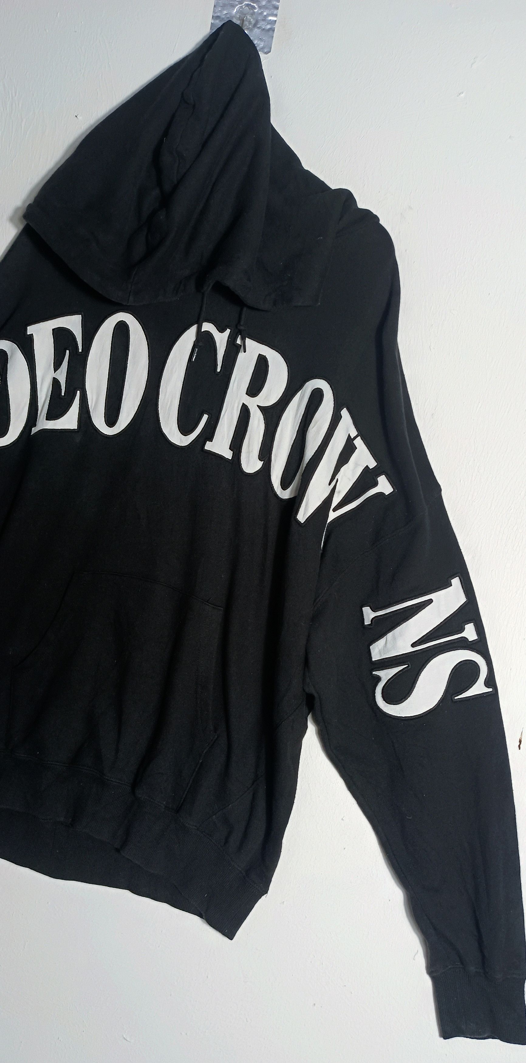 Japanese Brand 💥Rodeo Crowns Big Spellout Hoodie Size US XL / EU 56 / 4 - 3 Thumbnail