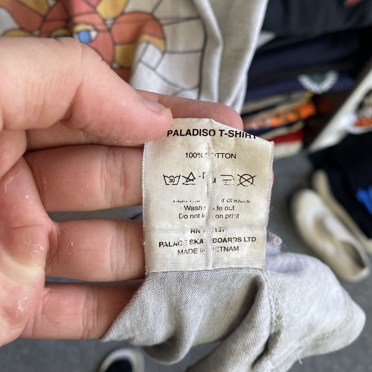 Palace Luxury Palace Paladiso Big Graphic Logo y2k opium tee Size US L / EU 52-54 / 3 - 8 Thumbnail