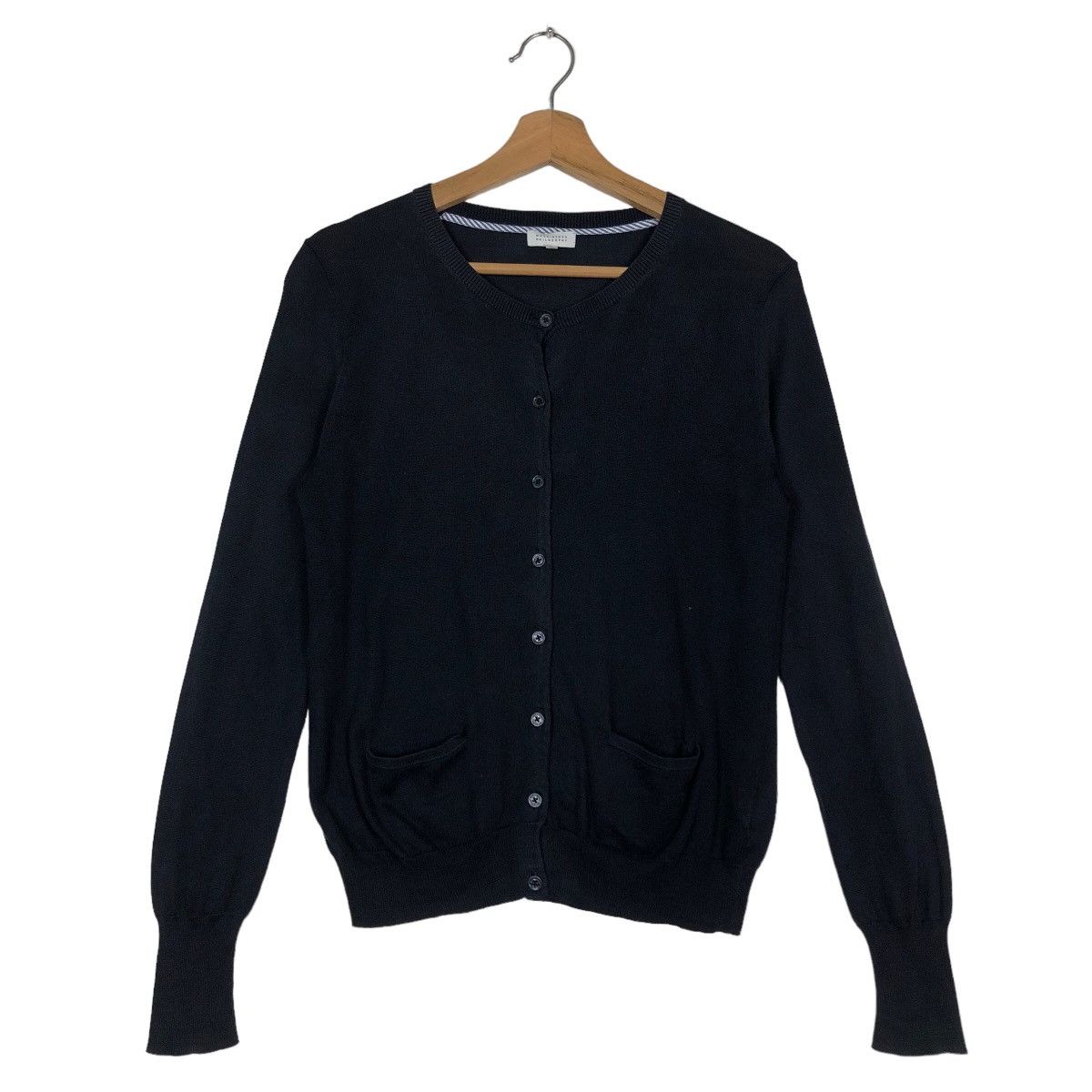 Japanese Brand 🔥Iconic Black Vintage Knit Sweatshirt Size S / US 4 / IT 40 - 1 Thumbnail