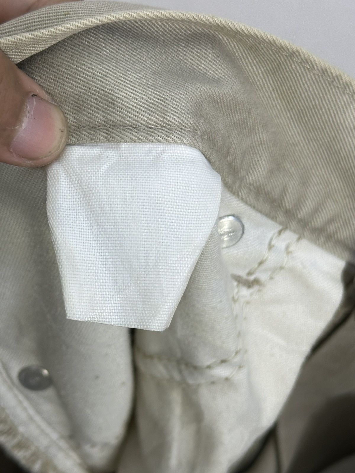 Lee Vintage 90’s Lee Khaki Trouser Pants Size US 33 - 14 Thumbnail