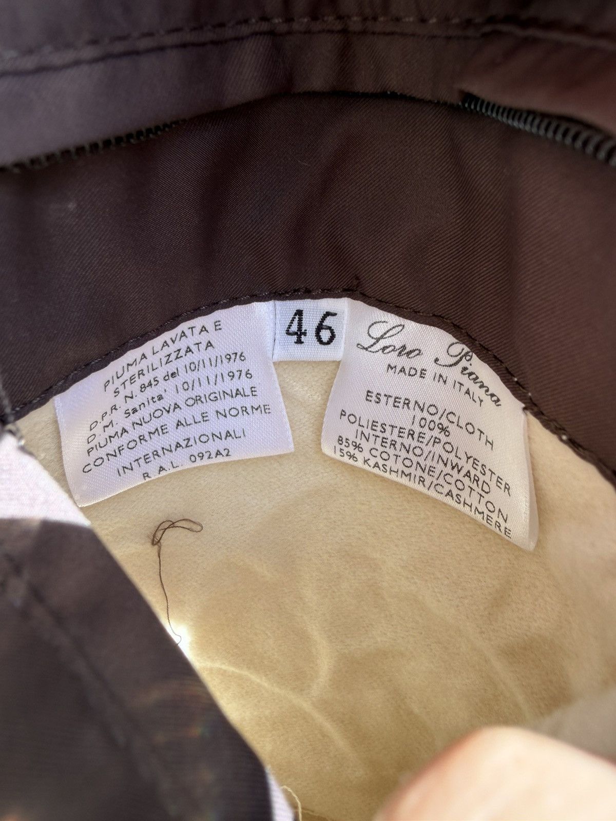 Loro Piana Smanicato Loro Piana Vintage Uomo Size US S / EU 44-46 / 1 - 8 Thumbnail