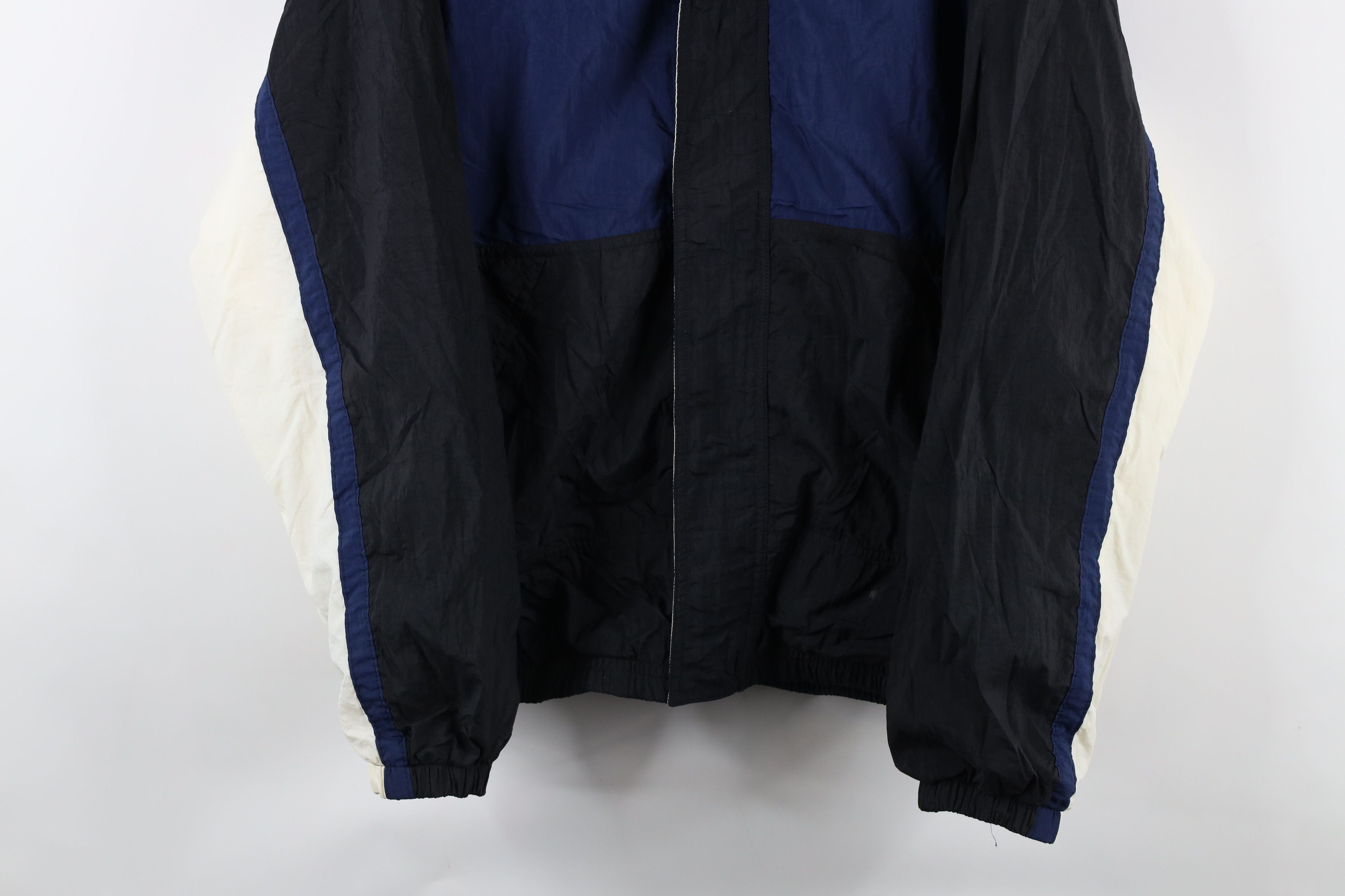 Nike × Vintage Vintage 90s Nike Mini Swoosh Lined Windbreaker Jacket Size US M / EU 48-50 / 2 - 3 Thumbnail