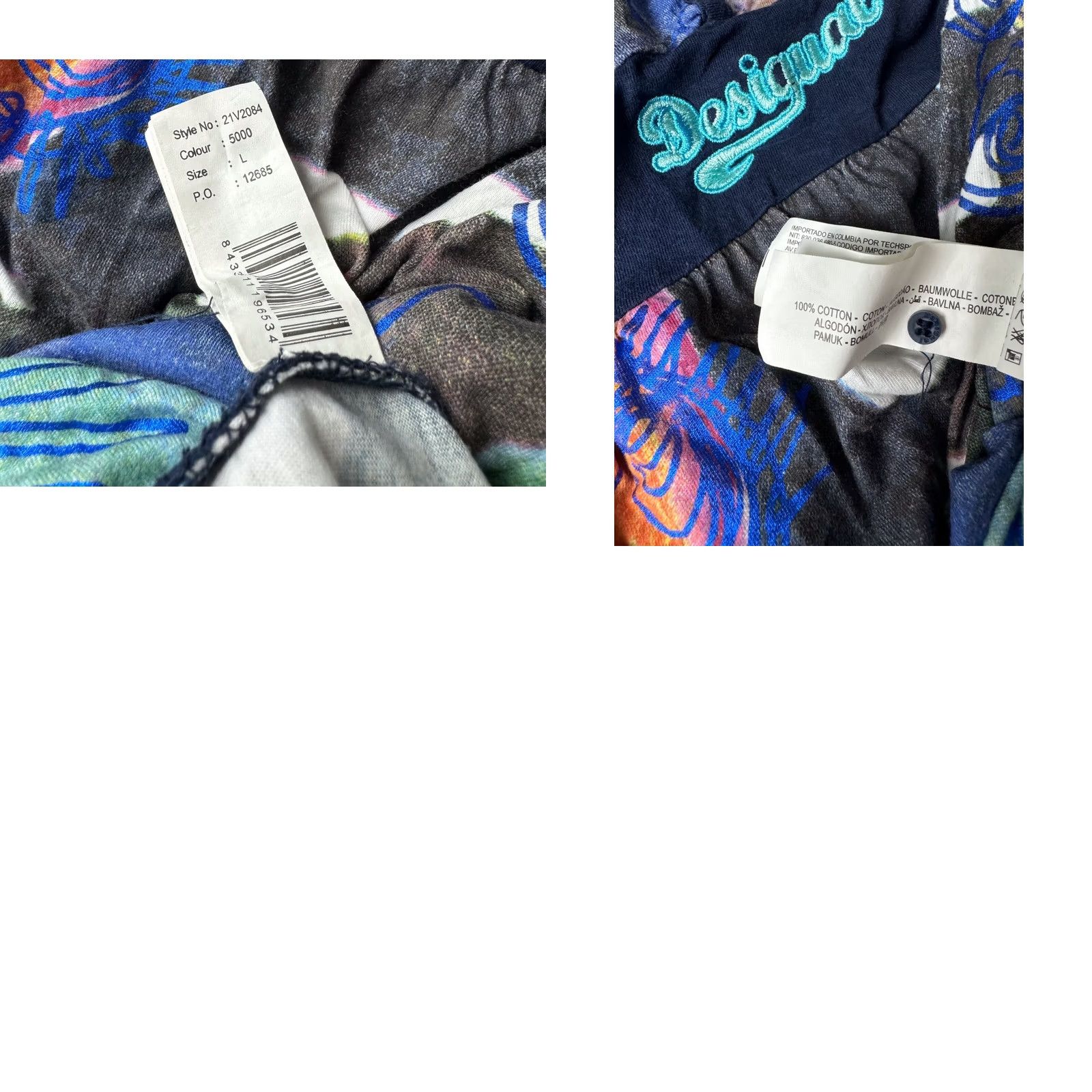 Desigual Desigual multicoloured dress Size L womens Size L / US 10 / IT 46 - 8 Thumbnail
