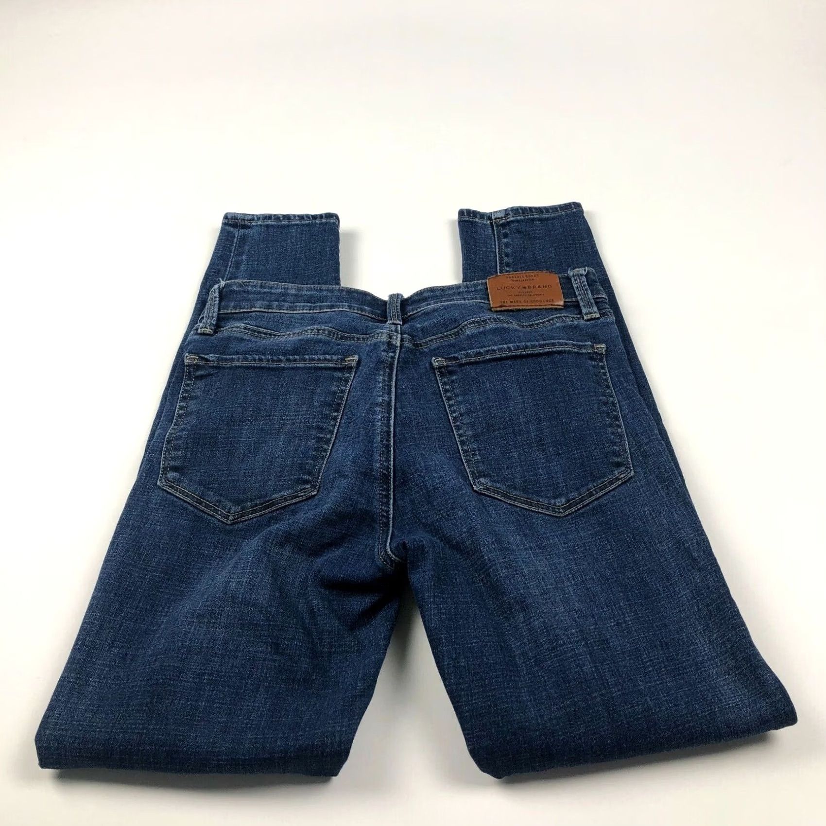 Lucky Brand Lucky Brand Skinny Jeans 28W 27.5L Stretch Denim Regular Size 4 Women Blue Shirt Pants? Size 27" / US 4 / IT 40 - 2 Thumbnail