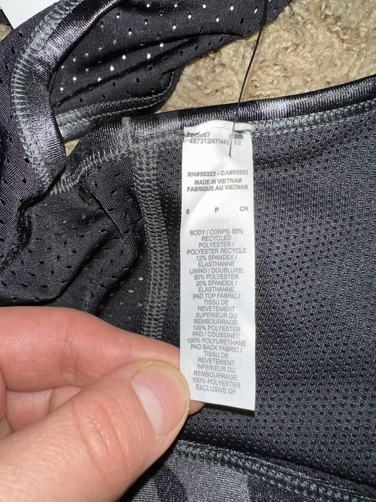 Nike Nike Dri-FIT Swoosh Medium-Support 1-Piece Pad High-Neck Sports Bra Sample Size ONE SIZE - 5 Thumbnail