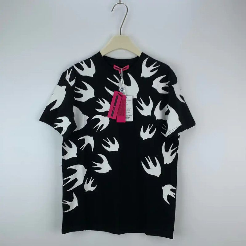 Alexander McQueen Black Cotton Men's T-Shirt 0089