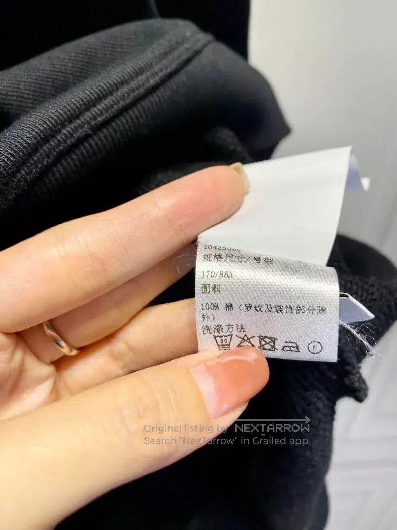 Loewe LOEWE Black embroidered logo sweatshirt, size M Size M / US 6-8 / IT 42-44 - 6 Thumbnail
